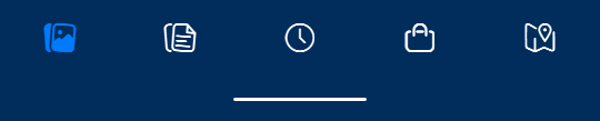 App bottom panel
