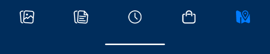 Bottom app panel