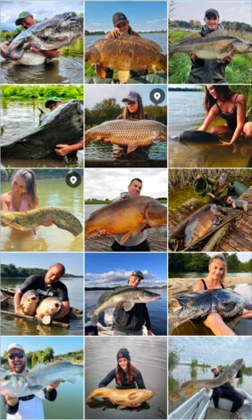 Fishsurfing app for smartphone