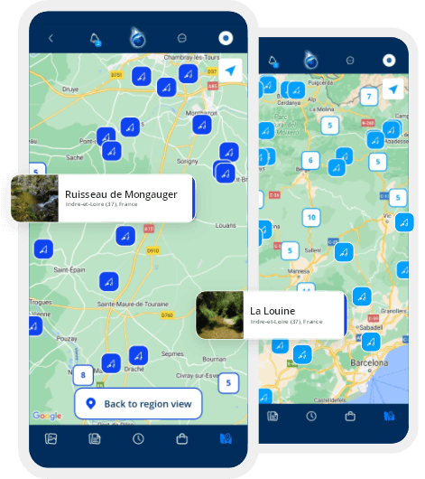 Fishsurfing app